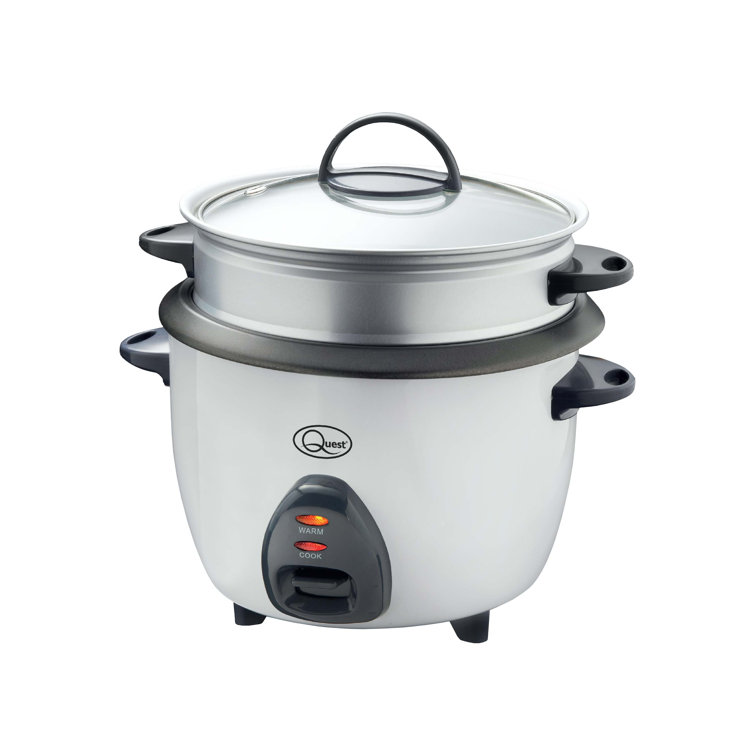 Quest 1 Litre Rice Cooker & Steamer Wayfair.co.uk